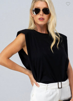 Padded Shoulder Tee