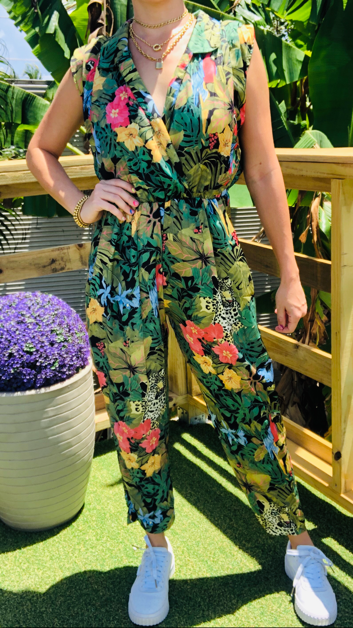 Tropical Jumpsuit
