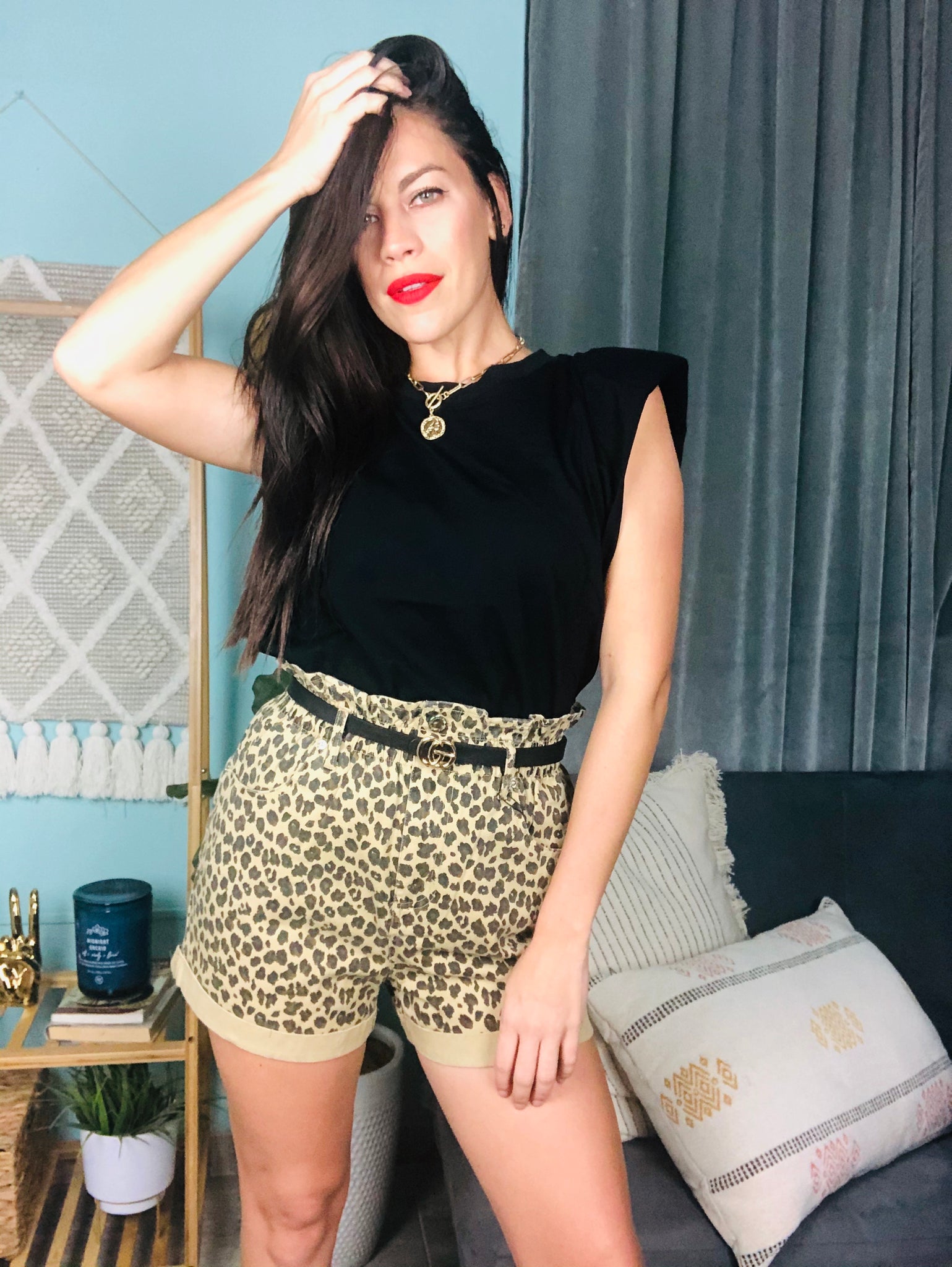 Padded Shoulder Tee