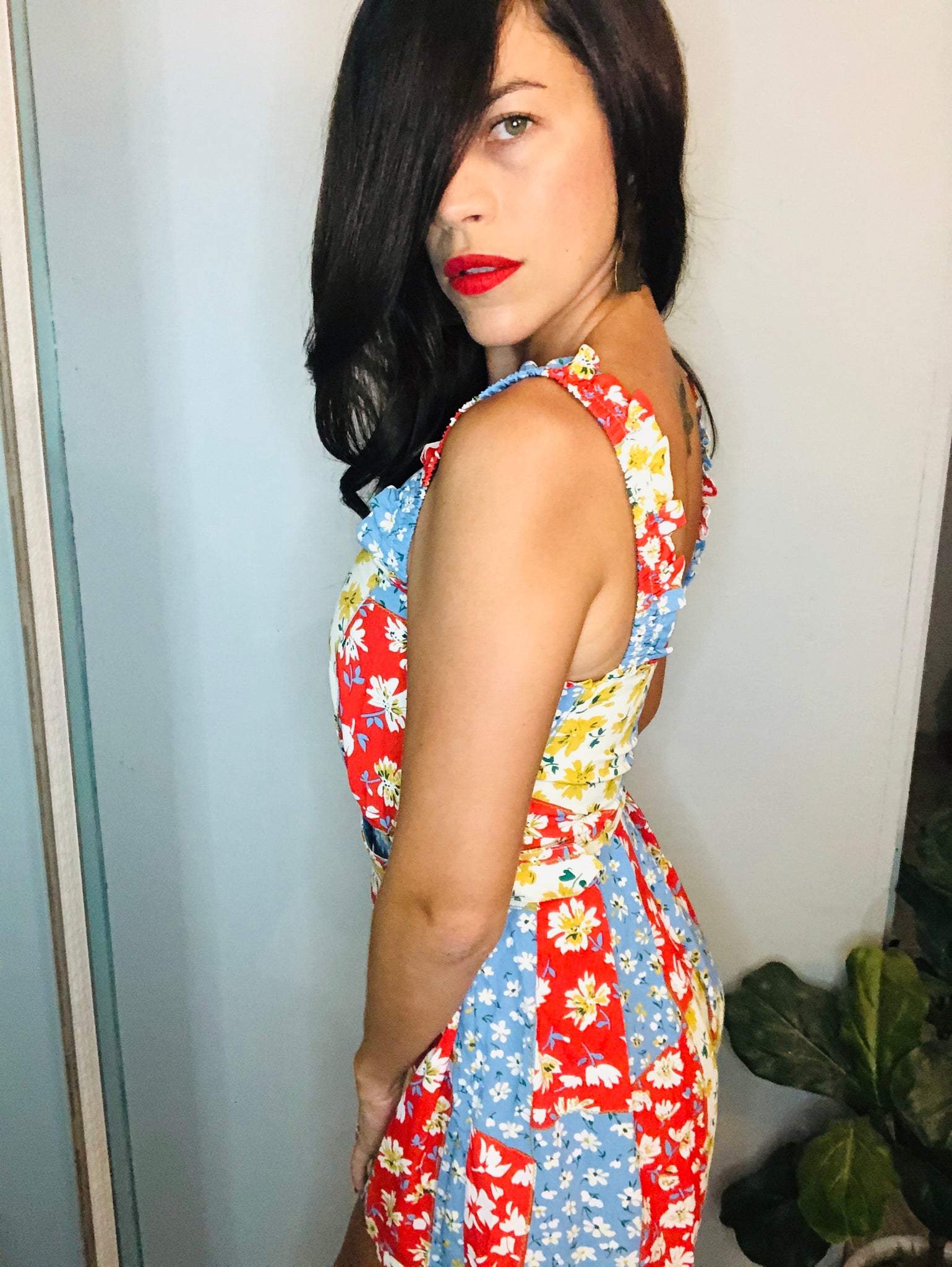 Floral Colorful Romper