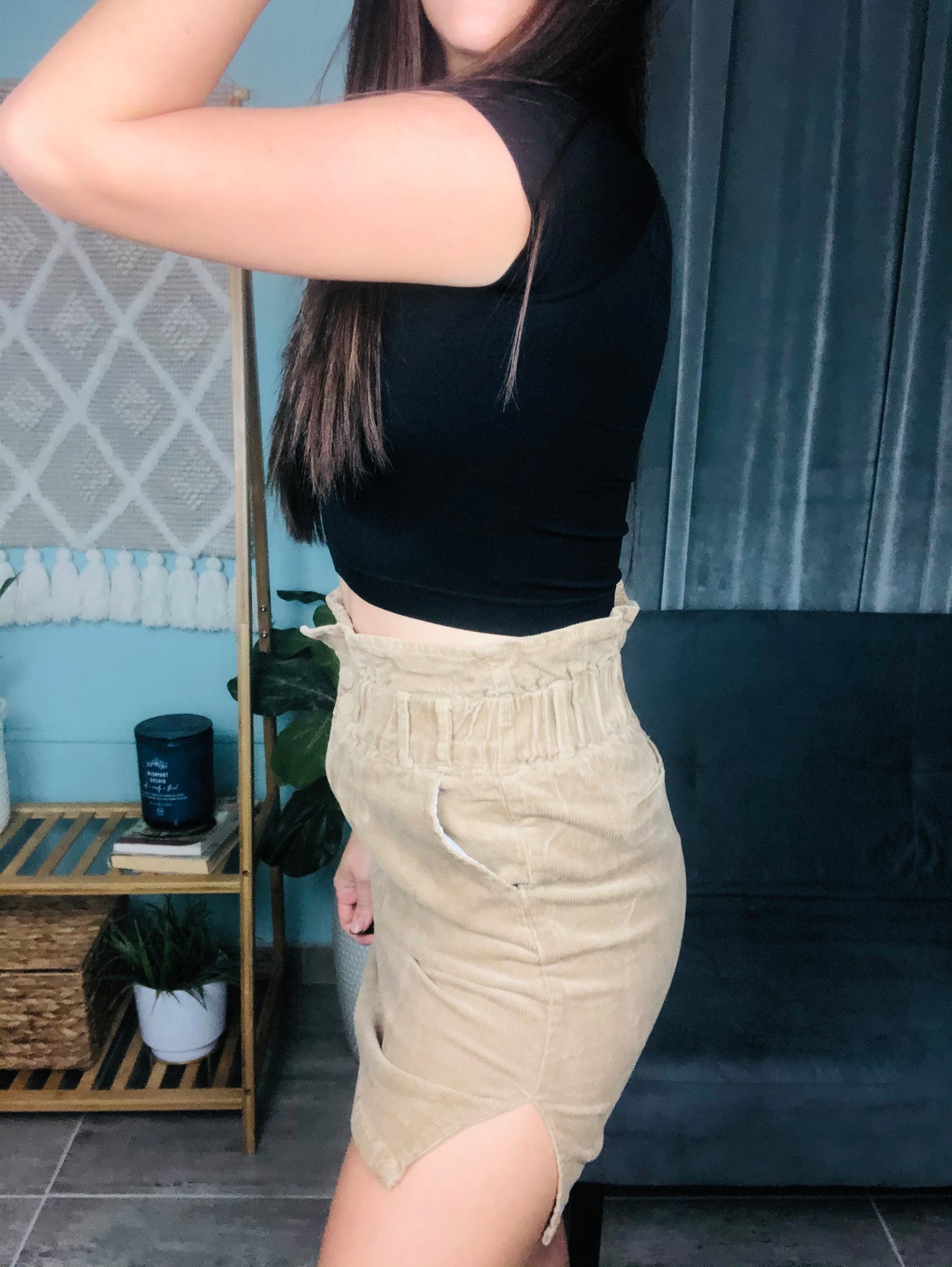 Victoria Corduroy Skirt
