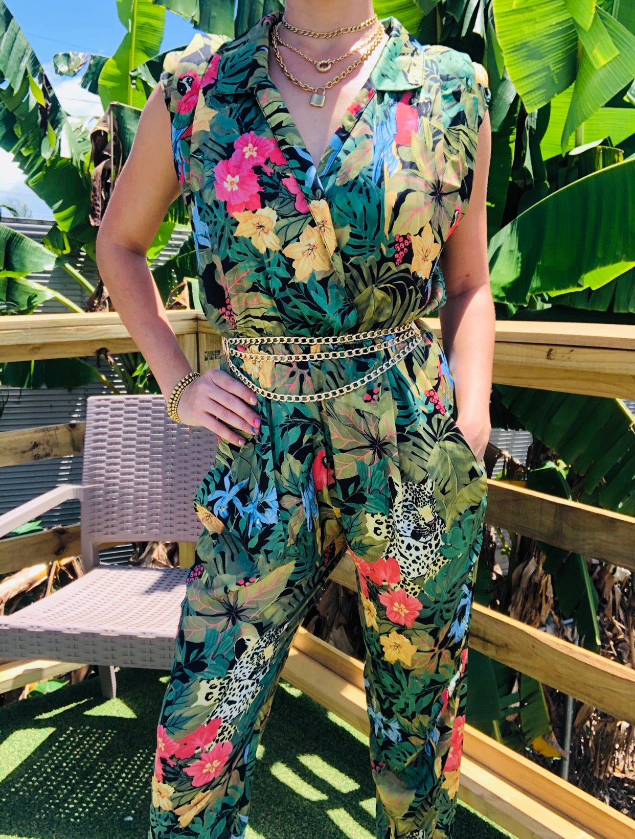 Tropical Jumpsuit